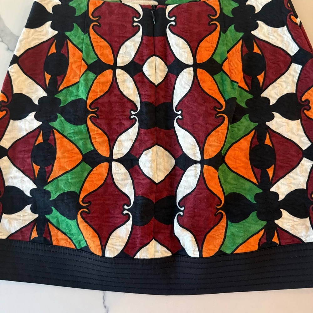 Alexis Vibrant Patterned Mini Skirt